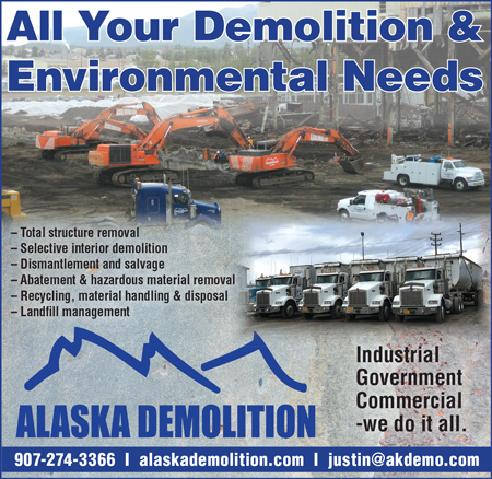 Alaska Demolition Advertisement