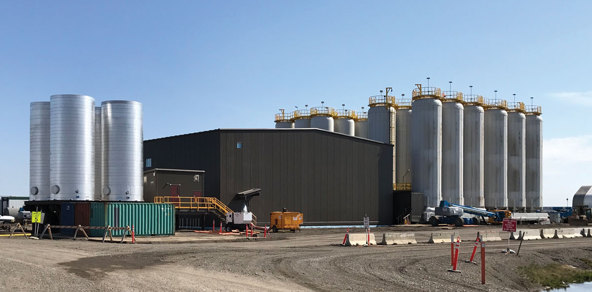Excellence in Construction Award for a Specialty Contractor — Vertical Construction; Contractor: KLEBS Mechanical, Inc.; Project: Western North Slope Mud Plant