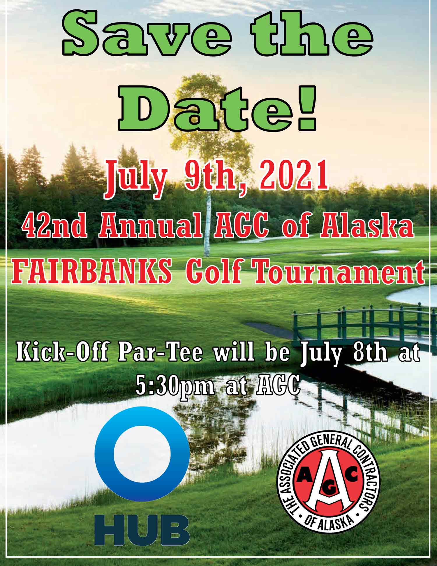 42nd Annual AGC of Alaska Fairbanks Golf Tournament Advertisement