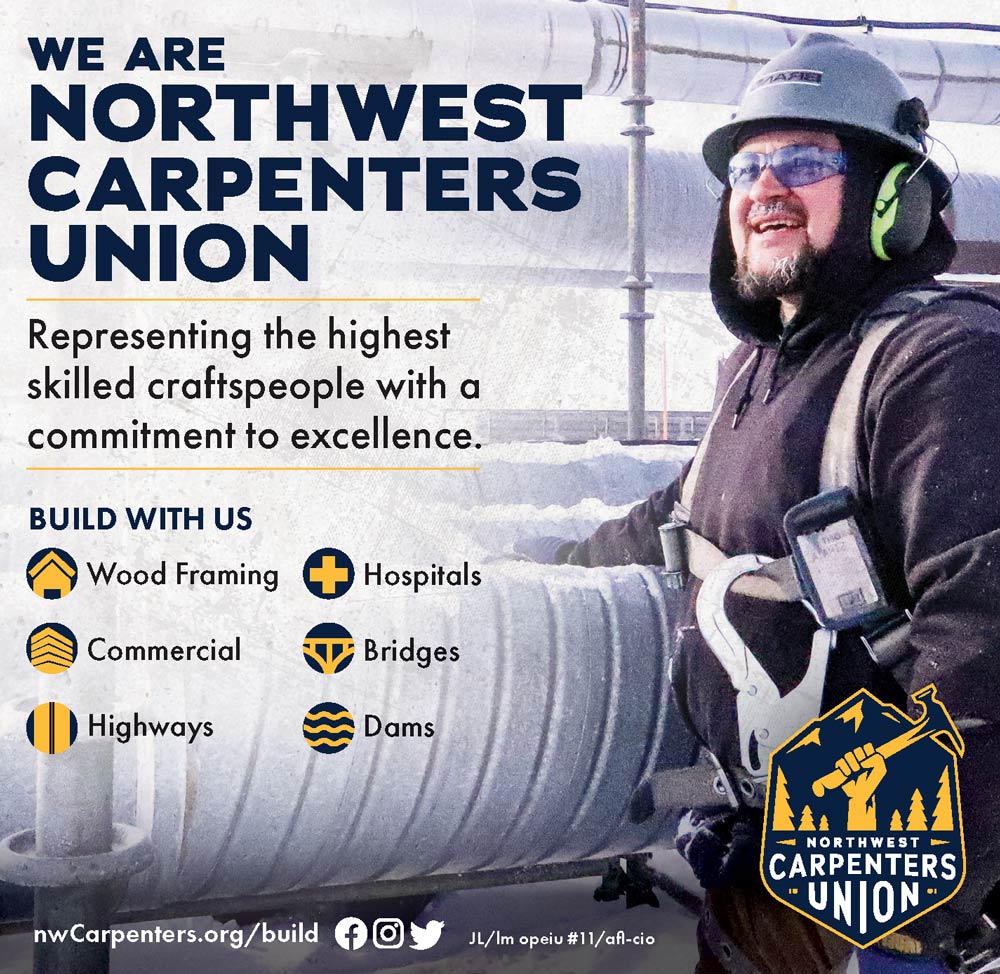 Northwest Carpenters Union Advertisement
