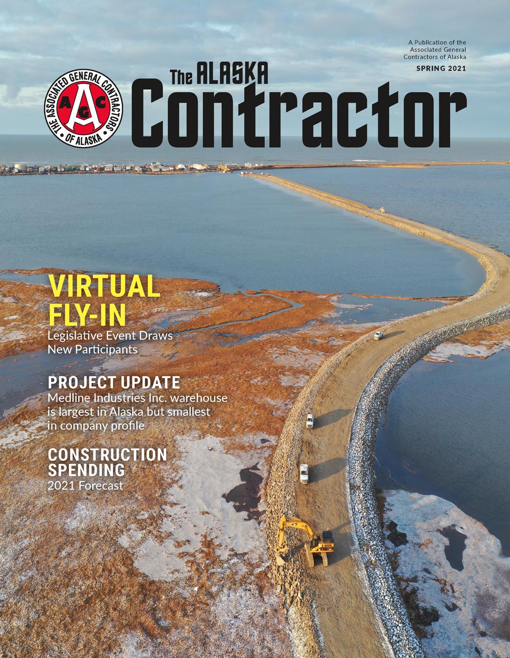 The Alaska Contractor Spring 2021 cover