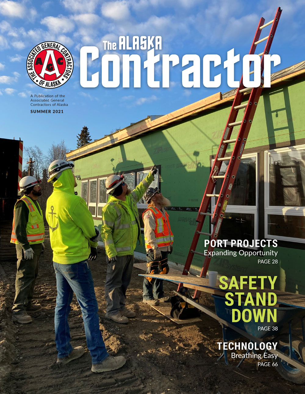The Alaska Contractor Summer 2021 cover