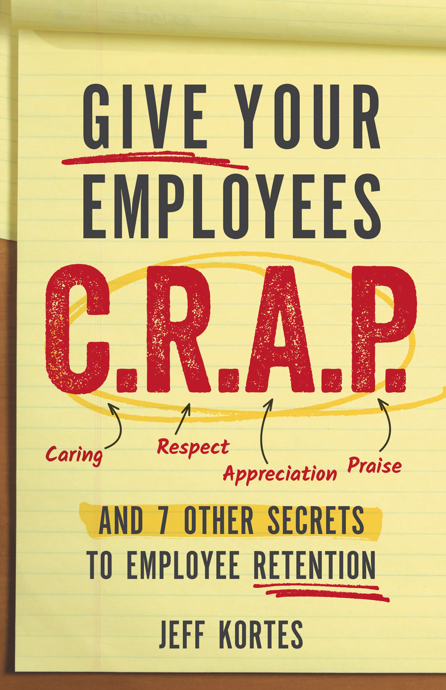 Give Your Employees C.R.A.P. and 7 Other Secrets to Employee Retention cover