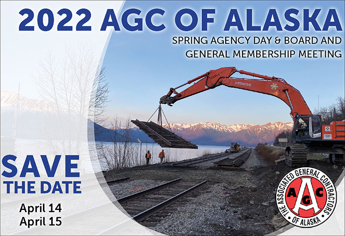 AGC of Alaska Spring Agency Day/Board & General Membership Meeting Advertisement