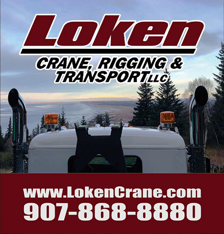 Loken Crane Rigging and Transport Advertisement