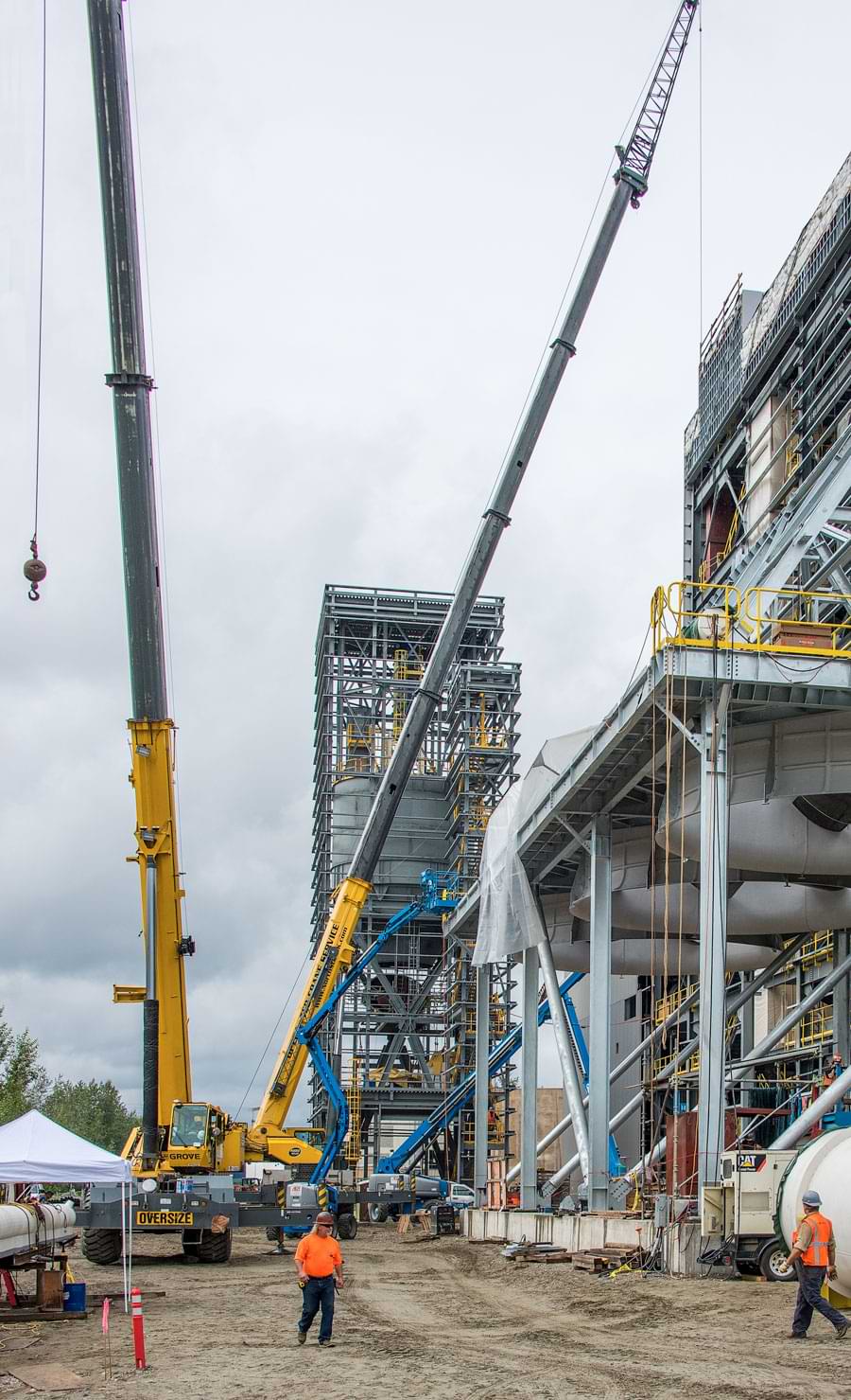 Davis Constructors and Engineers, Inc. completed the University of Alaska Fairbanks Combined Heat and Power Plant project in 2019