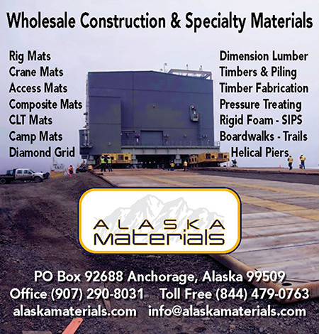 Alaska Materials Advertisement