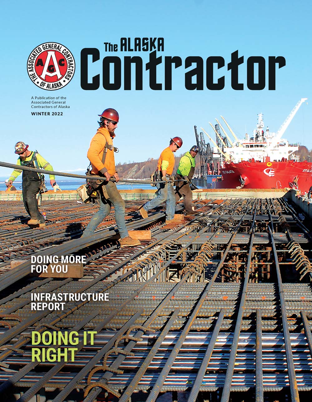 The Alaska Contractor Winter 2022 cover