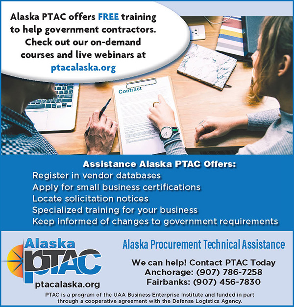 Alaska Procurement Technical Assistance Center Advertisement