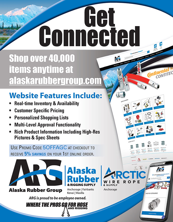 Alaska Rubber & Rigging Supply Advertisement