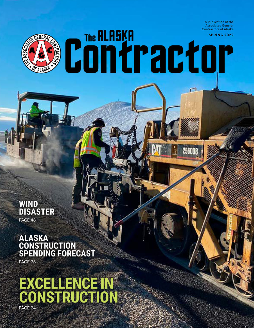 The Alaska Contractor Spring 2022 cover