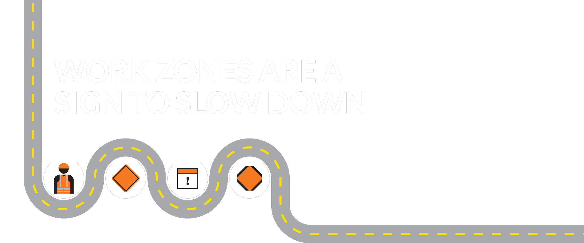 Work Zones Are a Sign to Slow Down title