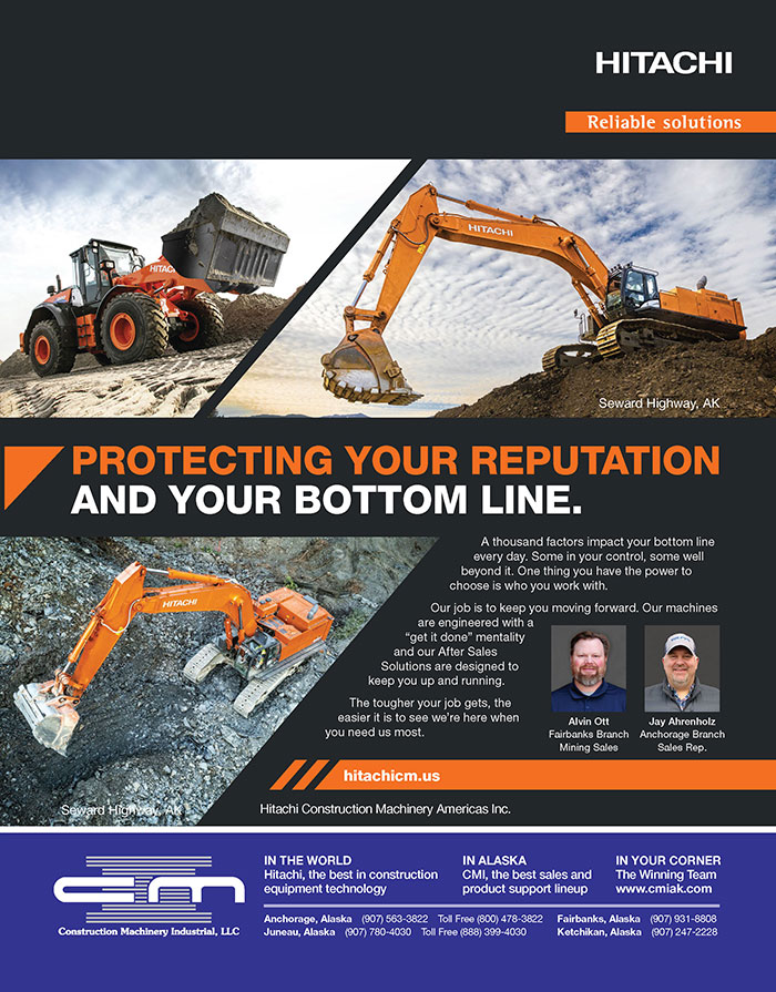 Construction Machinery Industrial Advertisement