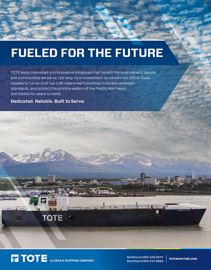 TOTE Maritime Alaska LLC Advertisement