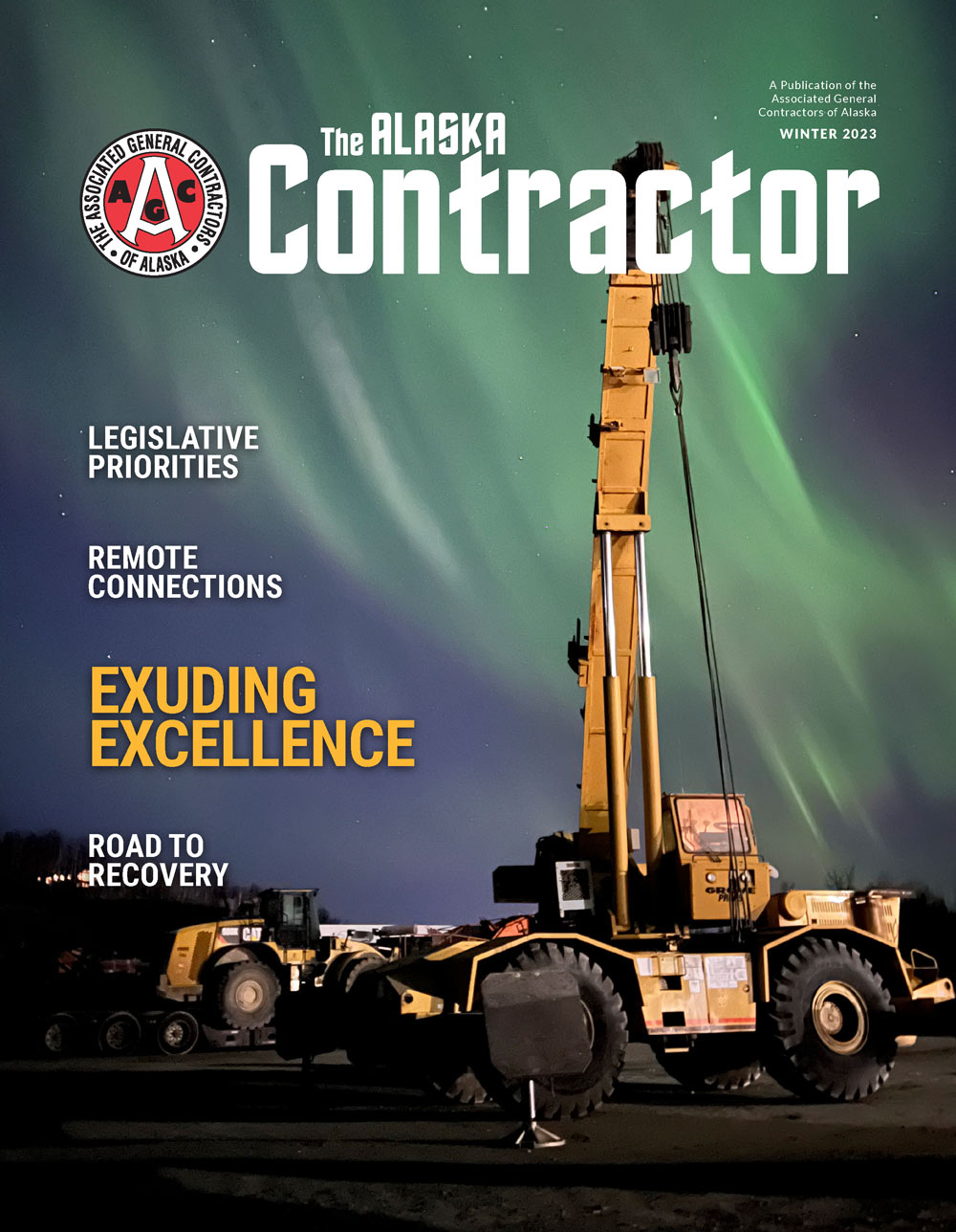 The Alaska Contractor Winter 2023 cover