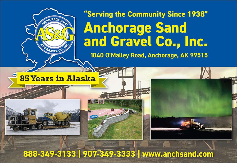 Anchorage Sand & Gravel Advertisement