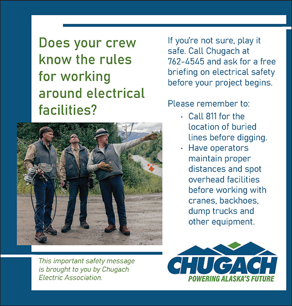Chugach Electric Association Inc. Advertisement