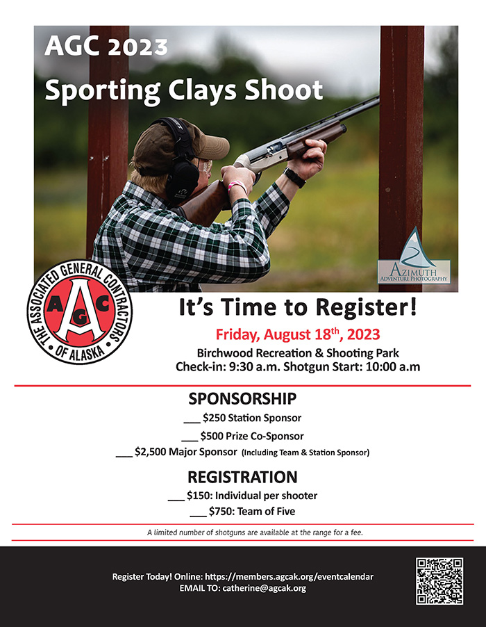 AGC 2023 Sporting Clays Shoot Advertisement