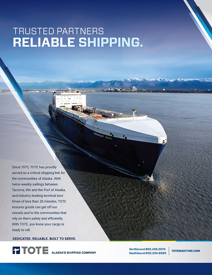TOTE Maritime Alaska LLC Advertisement