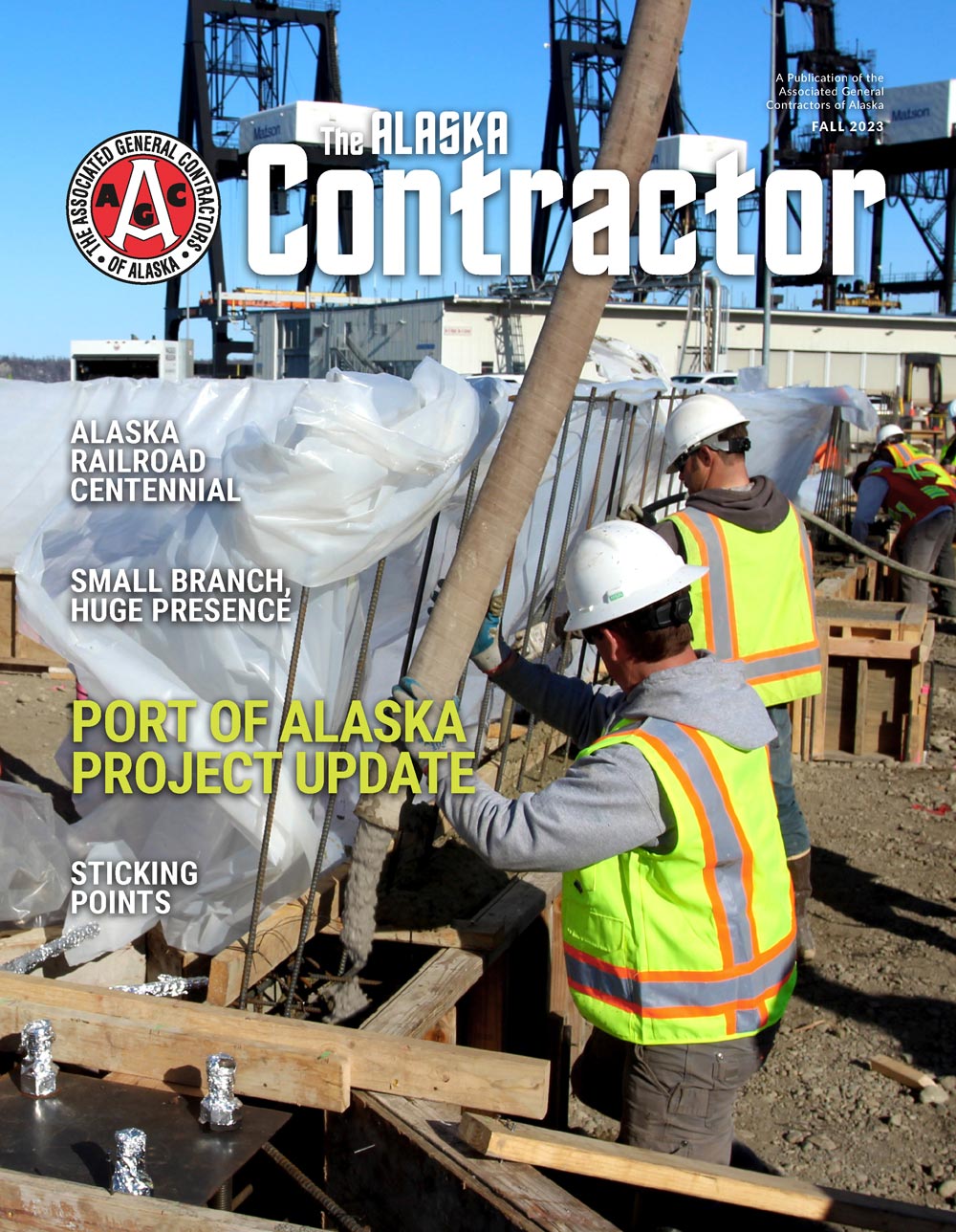 The Alaska Contractor Fall 2023 cover