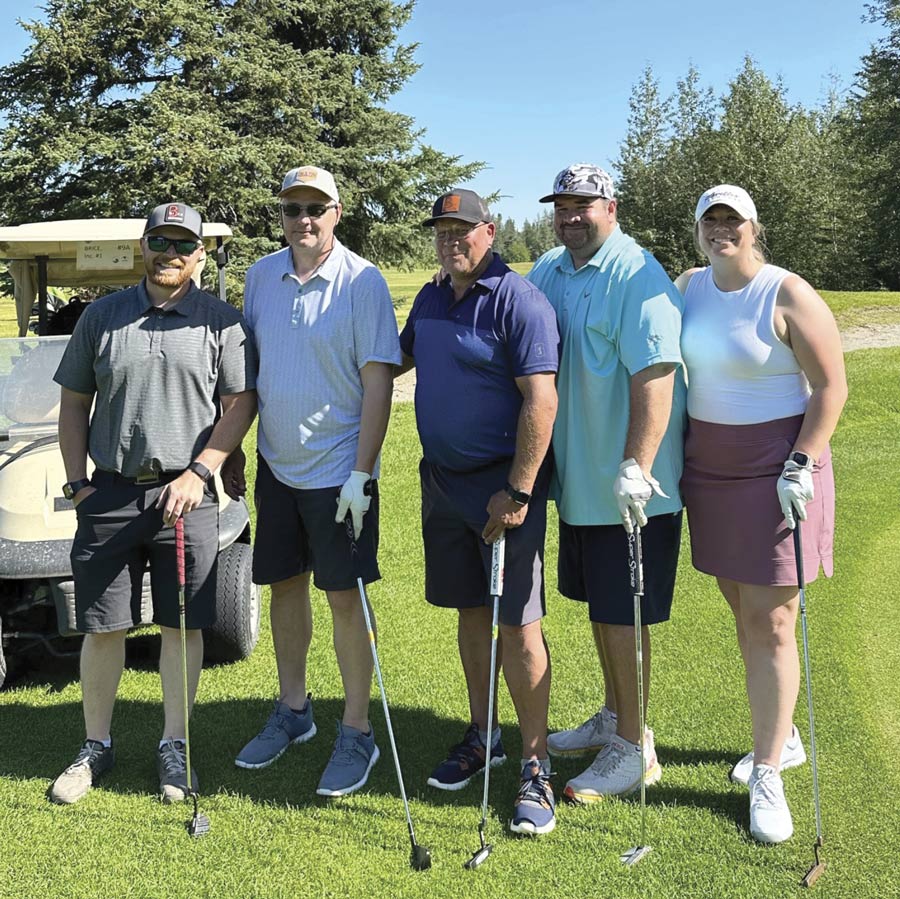 golfers representing Brice, Inc.