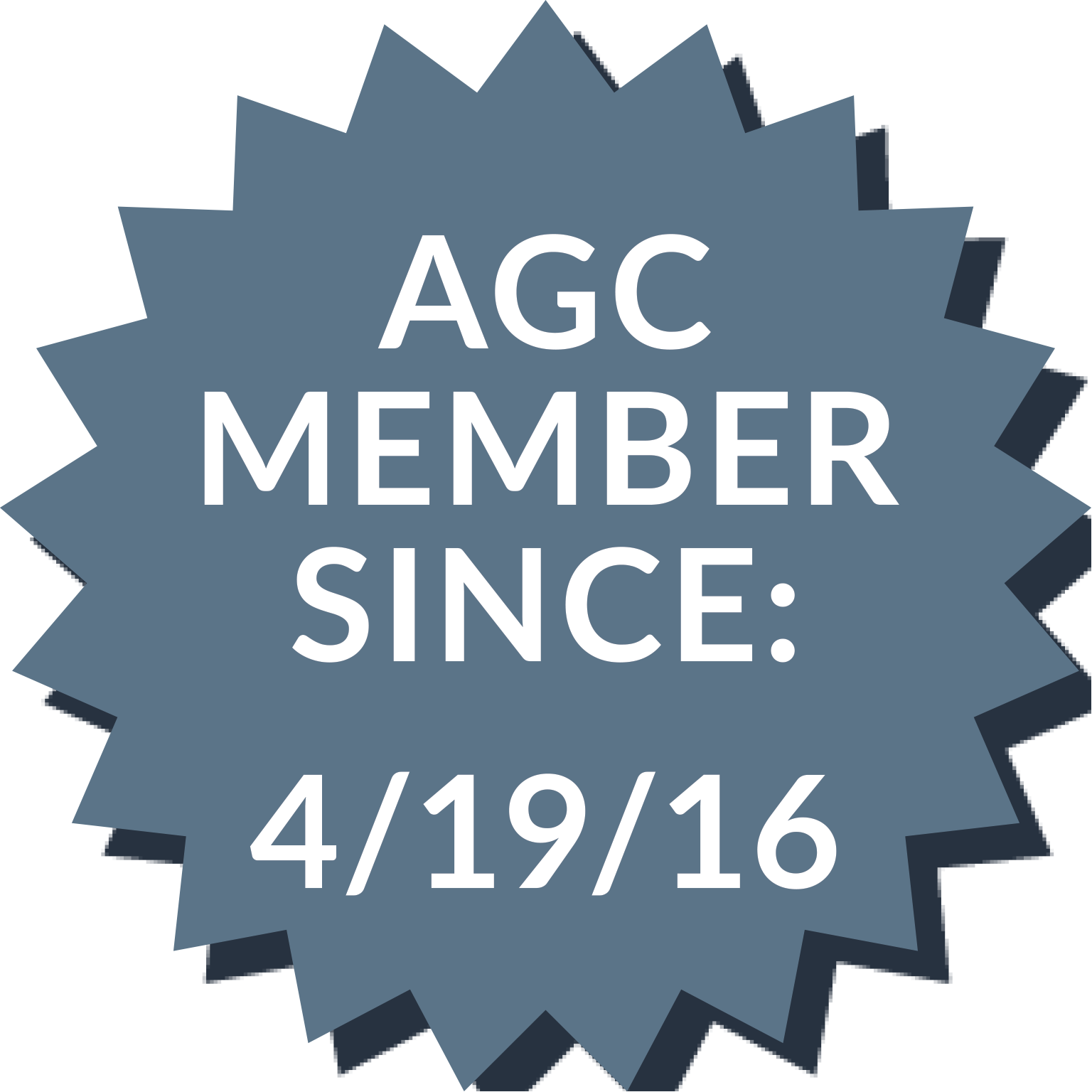 AGC Member Since: 4/19/16