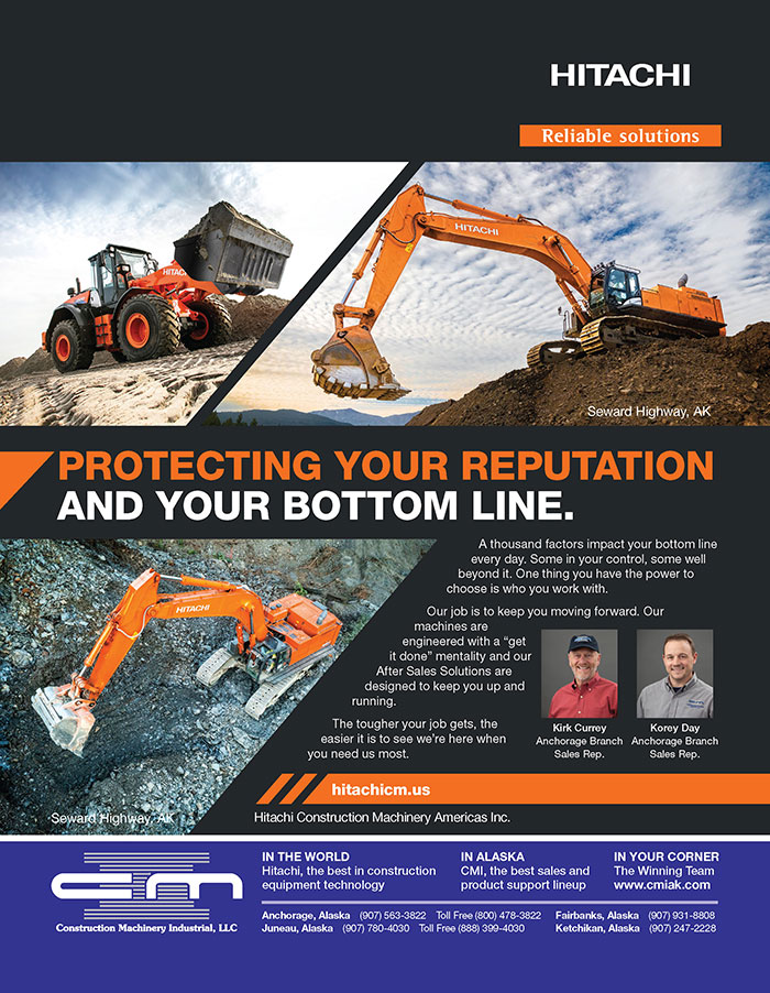 Construction Machinery Industrial Advertisement