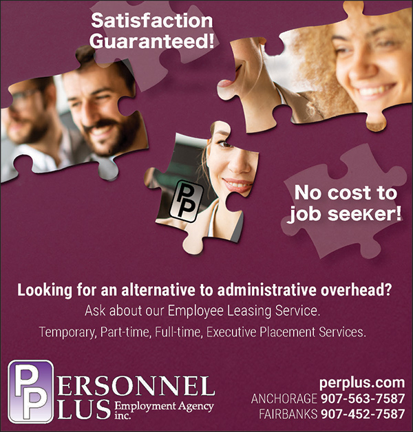 Personnel Plus Employment Agency Advertisement