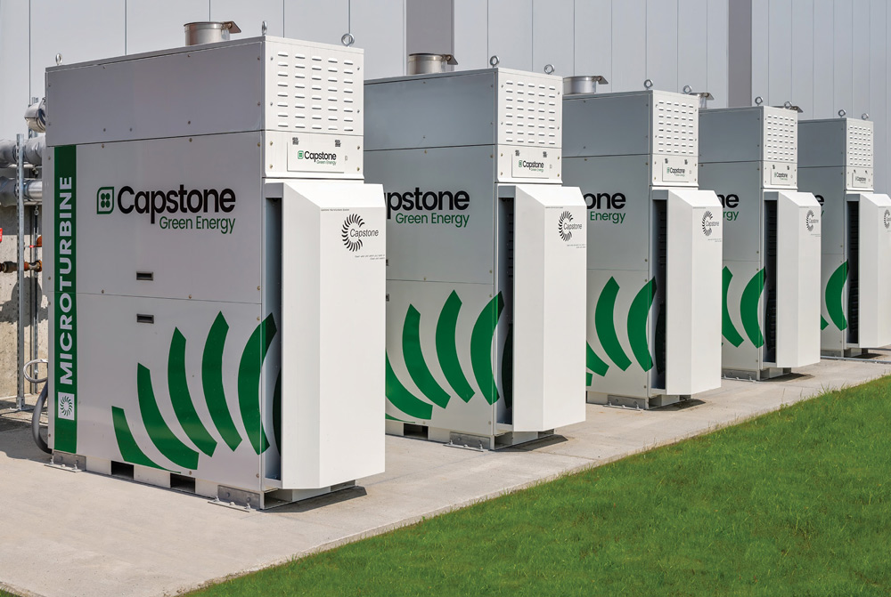 Capstone Green Energy boxes