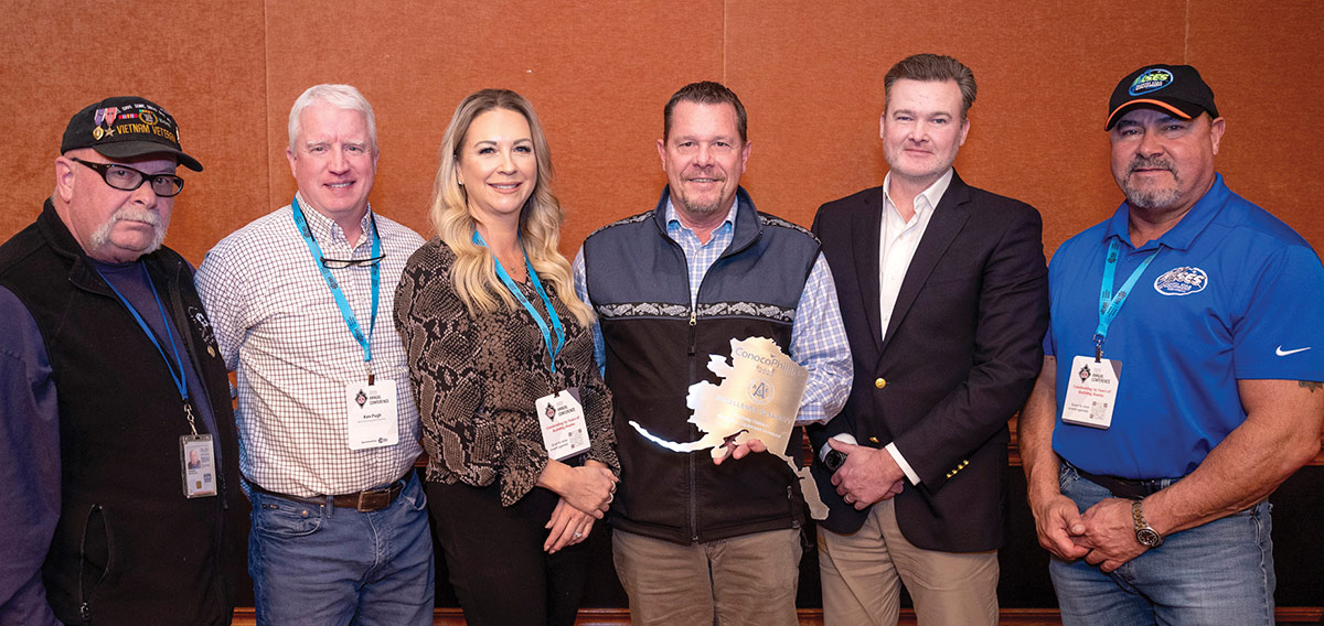North Star Terminal & Stevedore accepts the Specialty Division award