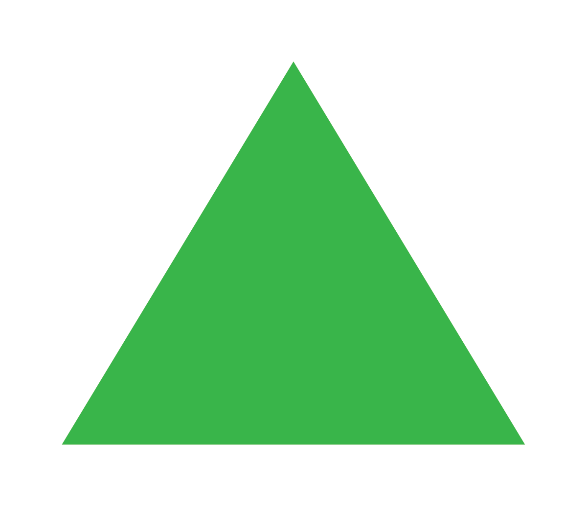 green upward arrow