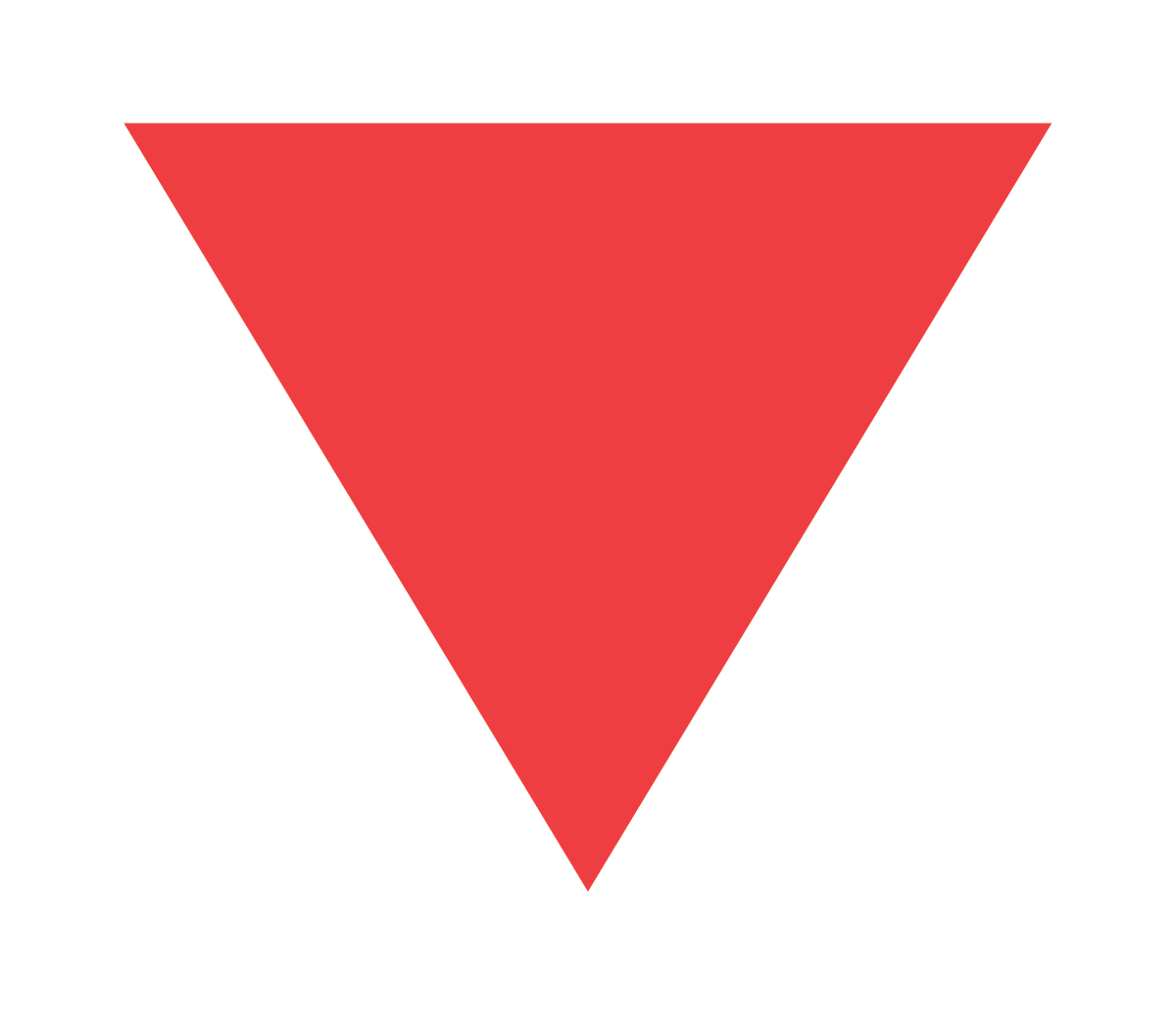 red downward arrow