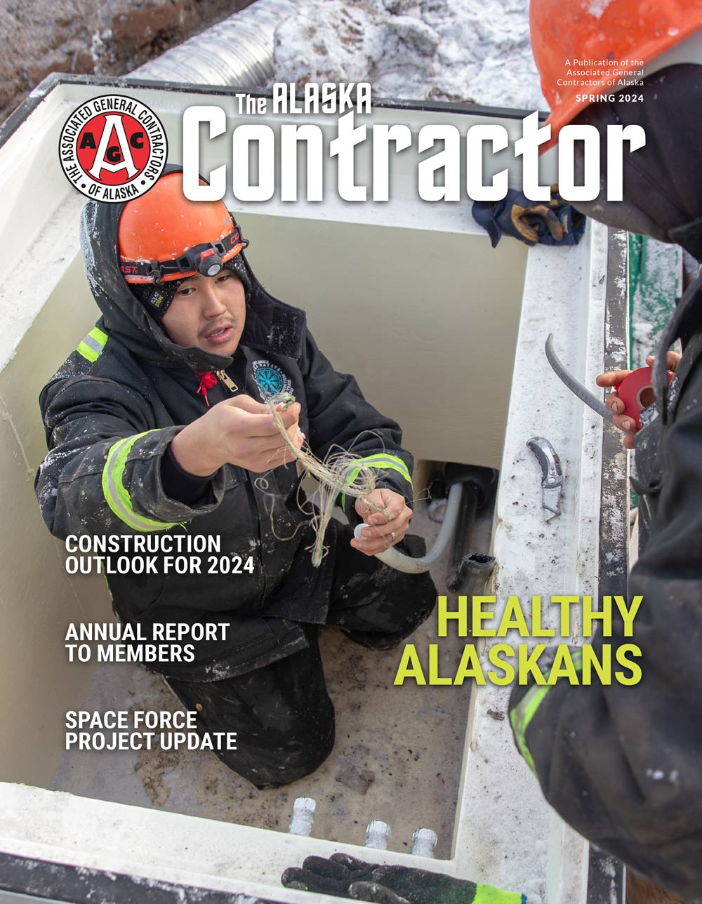 The Alaska Contractor Spring 2024 cover